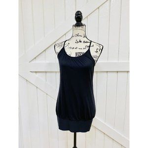 Lululemon 4 6 Black Built In Bra Racerback Tank Top No Limits Loose Band No Tag